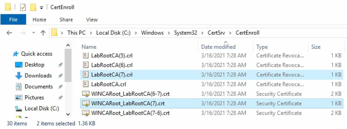 Convert Your Microsoft Ca From Rsassa Pss To Sha Rsa Derek Seaman S